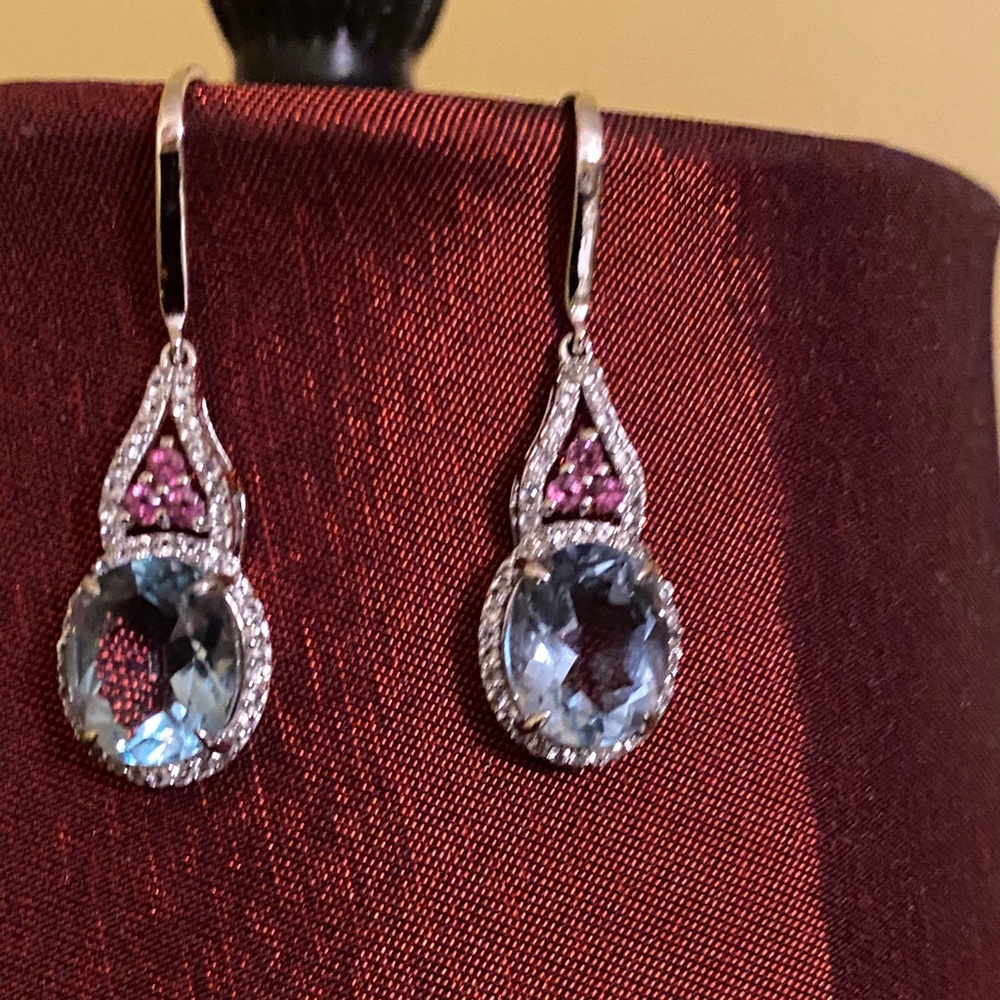 NWOT STERLING DANGLE EARRINGS